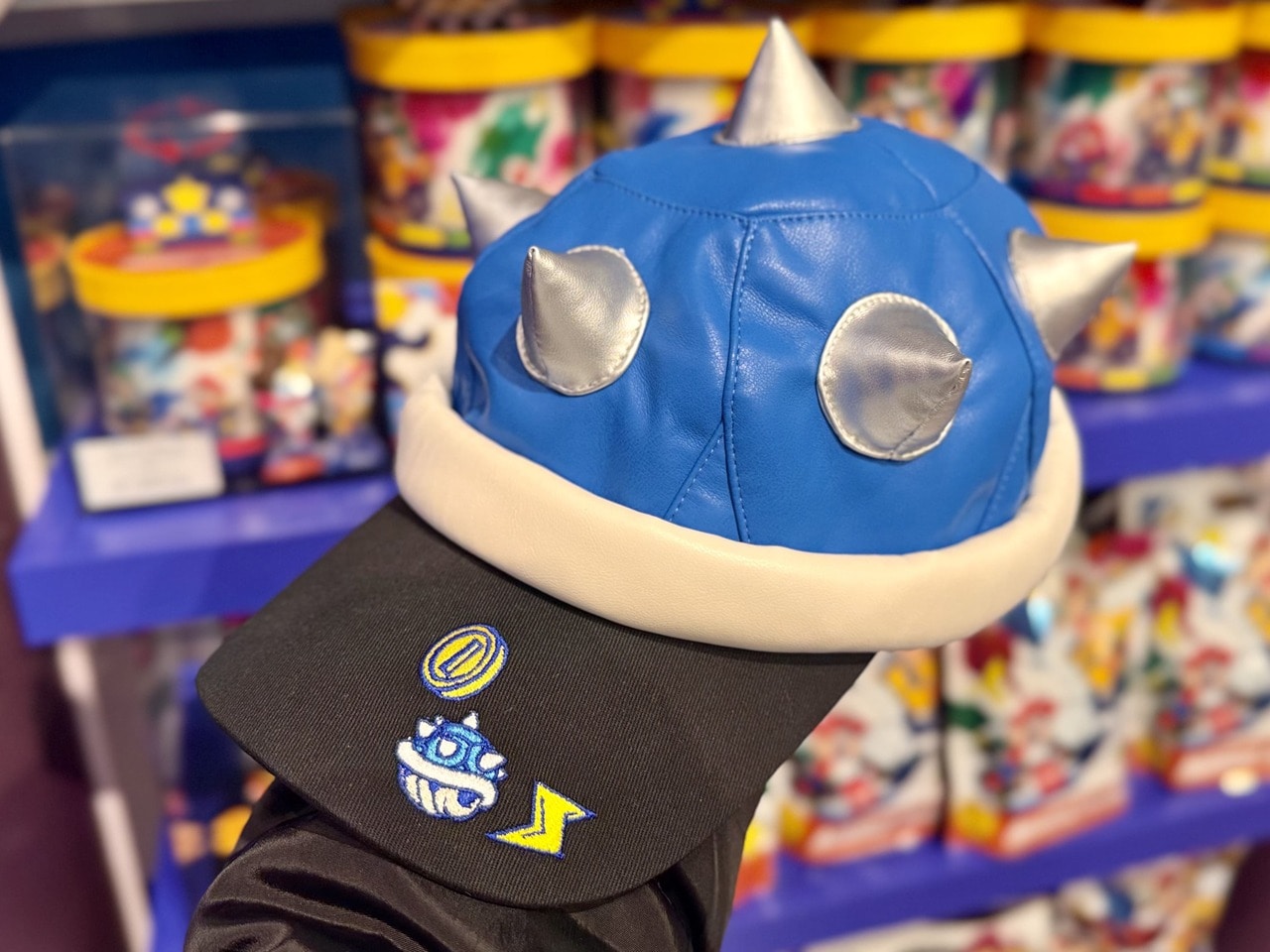 USJ25周年スーパー・ニンテンドー・ワールド マリオのアイテム「トゲゾーこうらのキャップ」