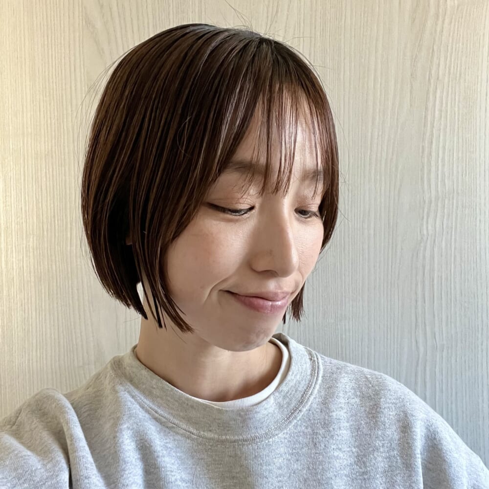春 2026年 ヘアスタイル ミニボブ