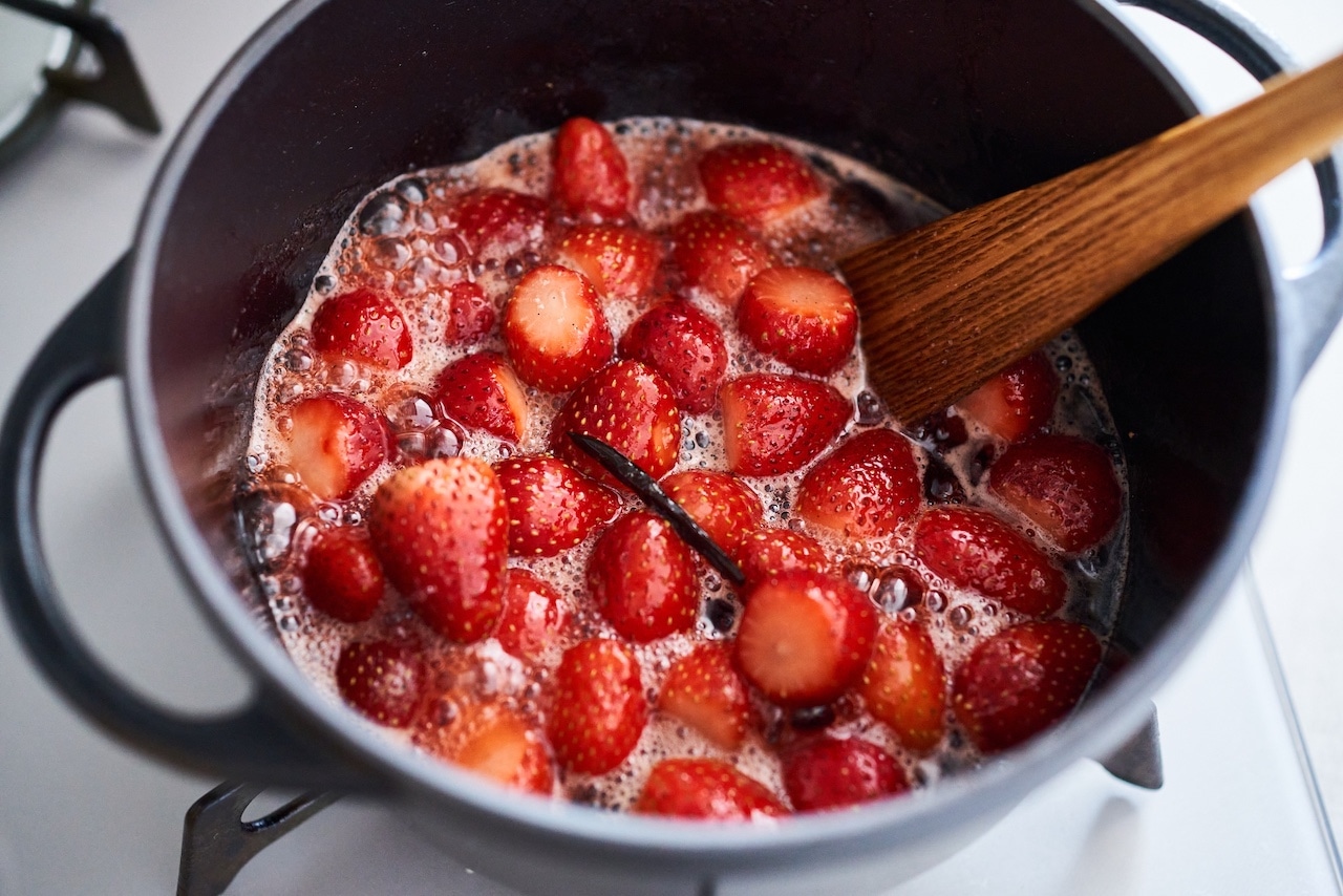 榎本美沙さん いちごのはちみつコンポート