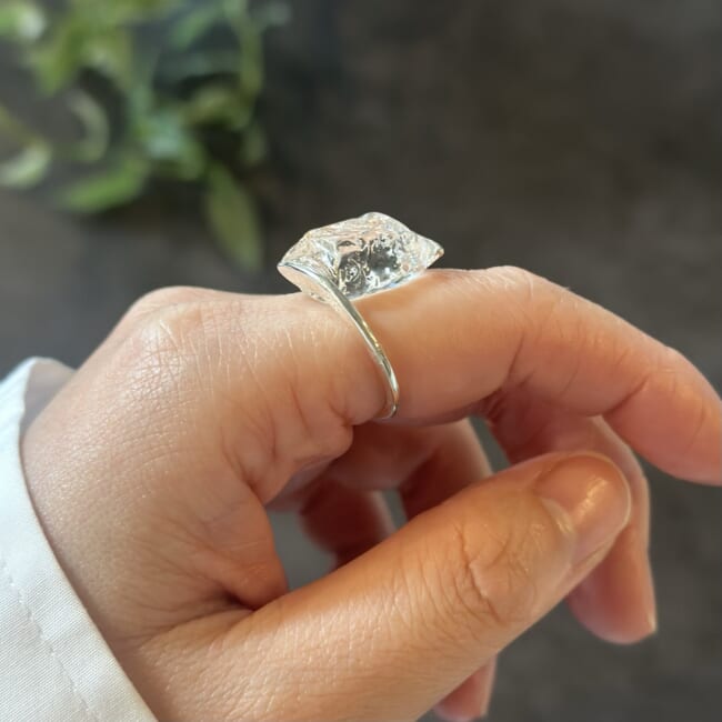 HARIO Lampwork Factory（ハリオ ランプワーク ファクトリー）リング フロウ