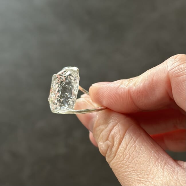 HARIO Lampwork Factory（ハリオ ランプワーク ファクトリー）リング フロウ