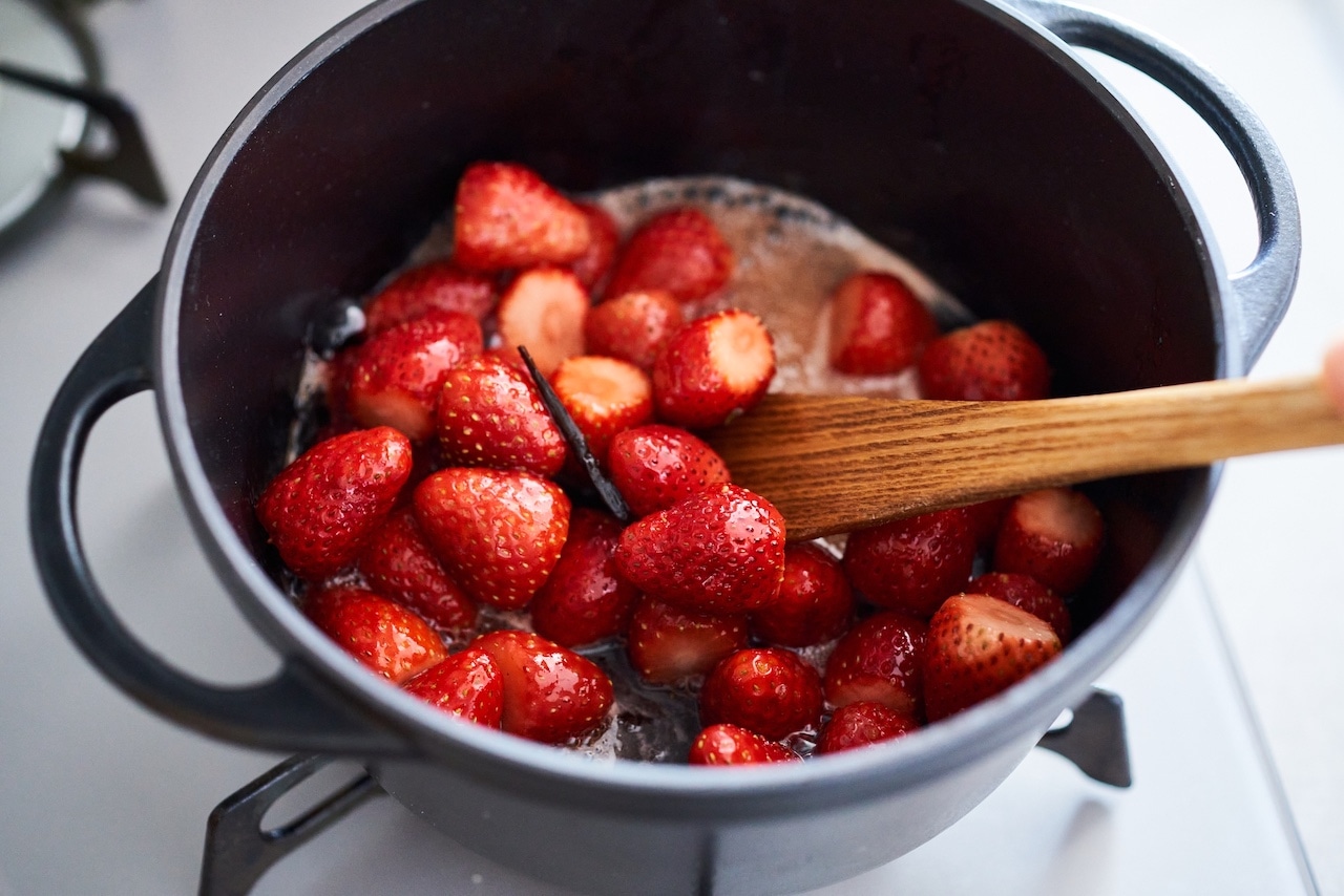 榎本美沙さん いちごのはちみつコンポート