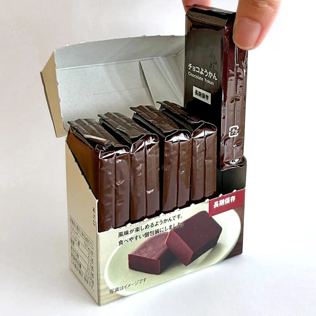 無印良品「チョコようかん」