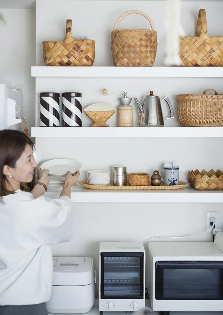 整理収納アドバイザー／防災士のMisaさん　キッチンの棚