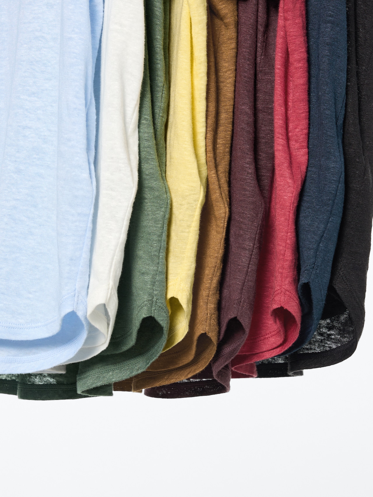 リネンクルーネックT