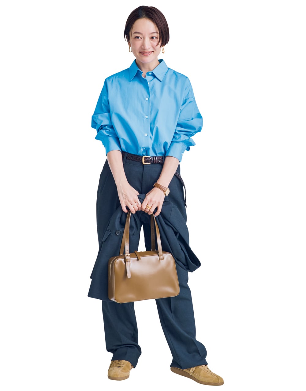 【PEMONT(ペモント)】「Dress」スニーカーコーデ 高山都さん