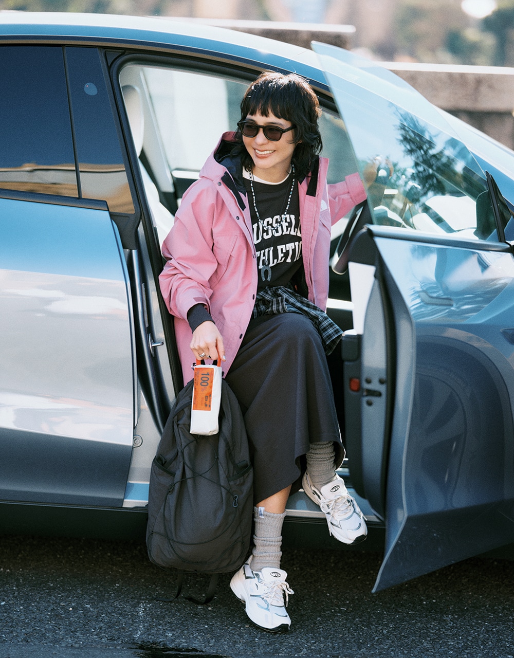 アクティブな毎日が防水アウターのおかげでストレスフリーに 竹下玲奈さん