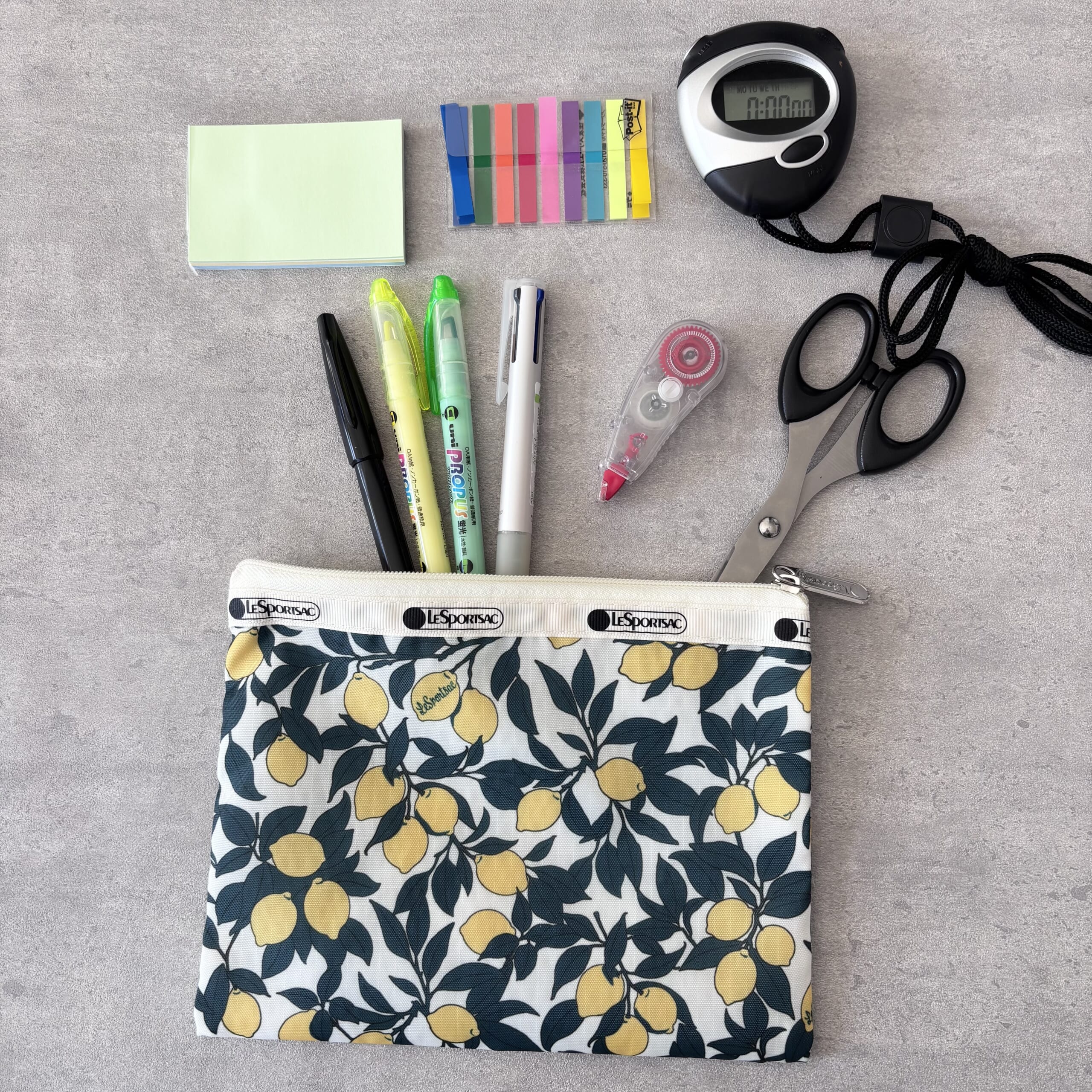 LEEレスポートサックポーチ使い方