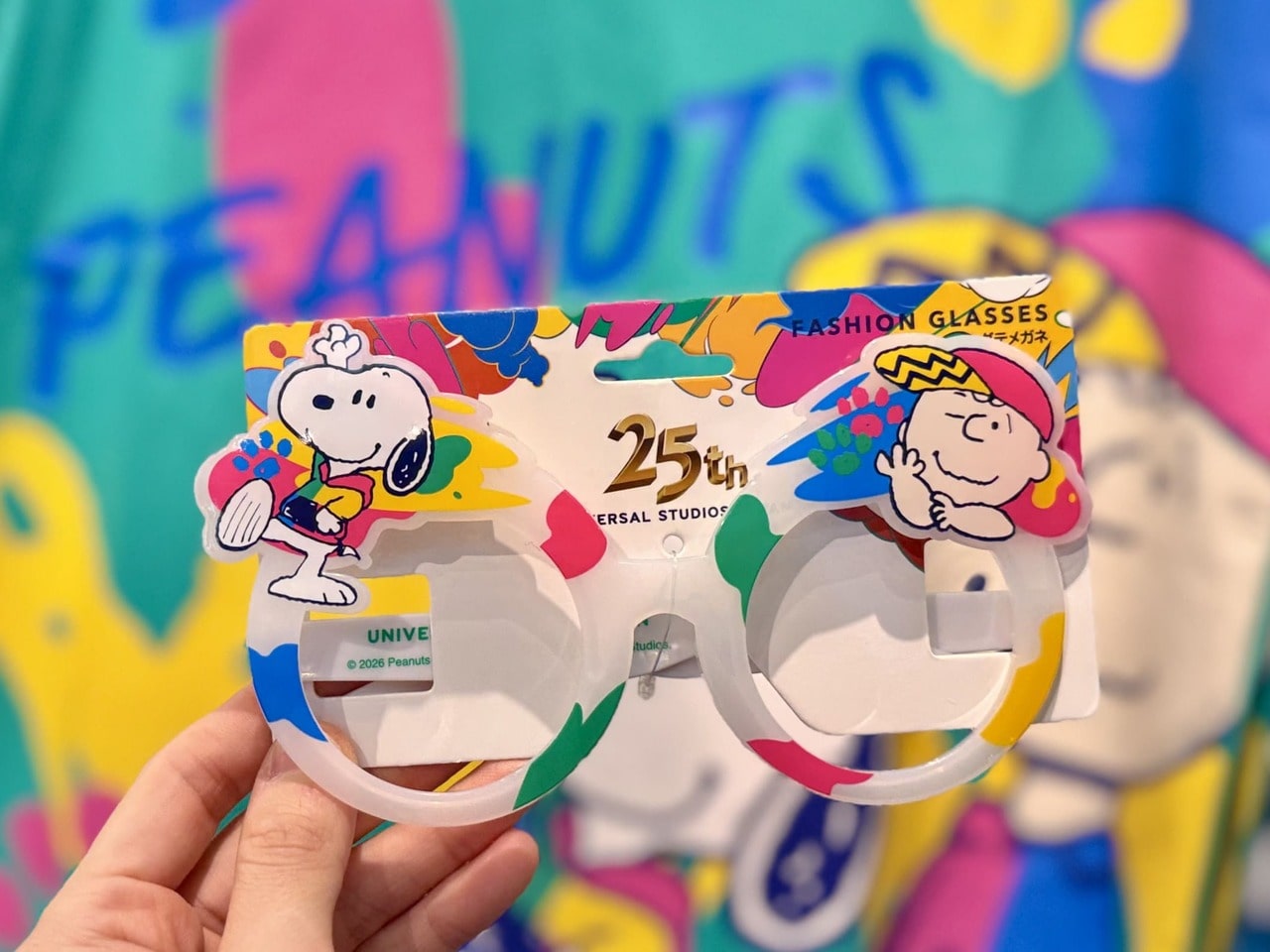 USJ25周年PEANUTS™・スヌーピーのアイテム「ダテメガネ」