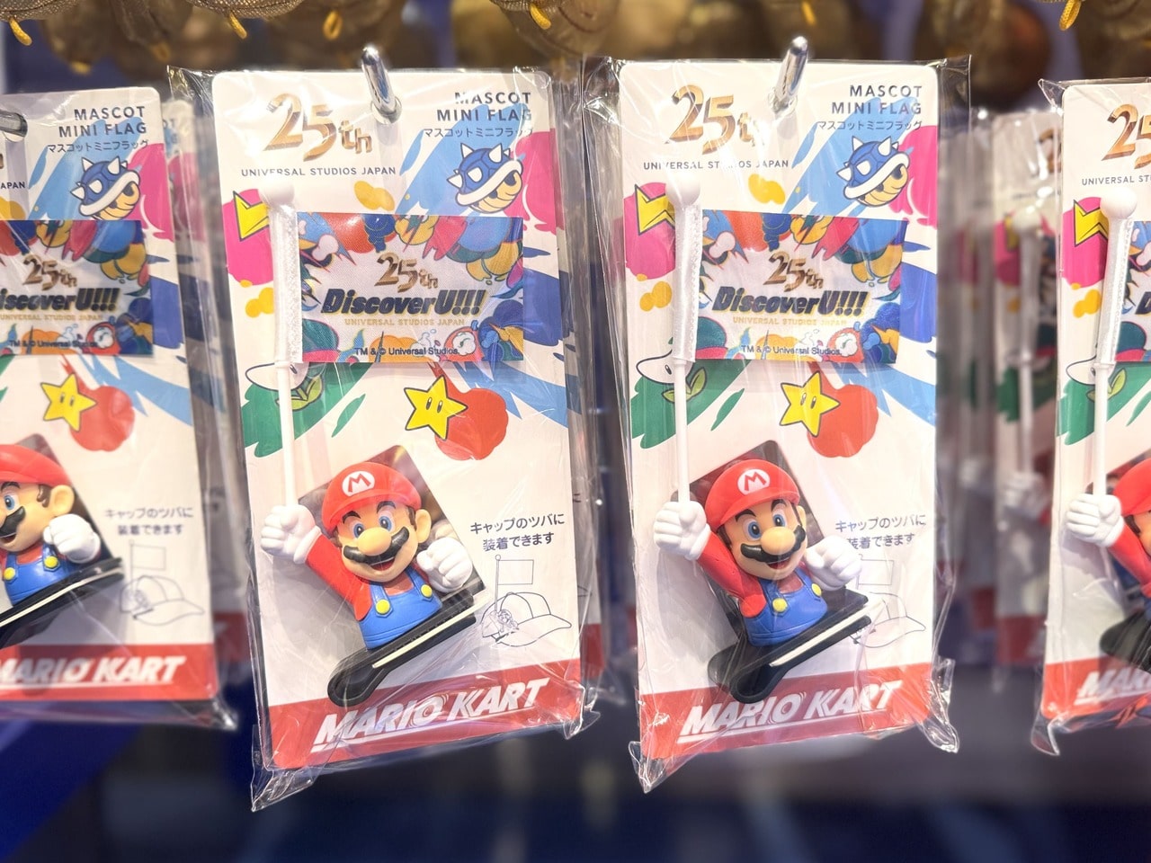 USJ25周年スーパー・ニンテンドー・ワールド マリオのアイテム「マスコットミニフラッグ」