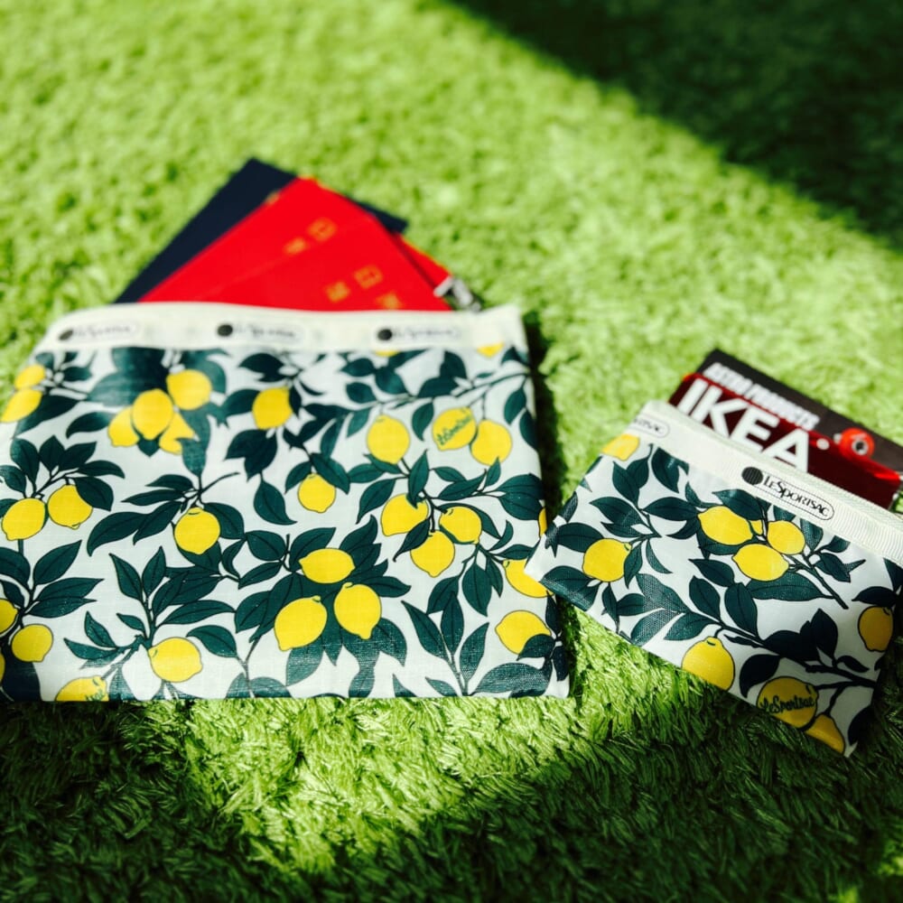 LEE 2026年4月号 レビュー
レスポートサック×LEE 幸せを呼ぶレモン柄ポーチセット