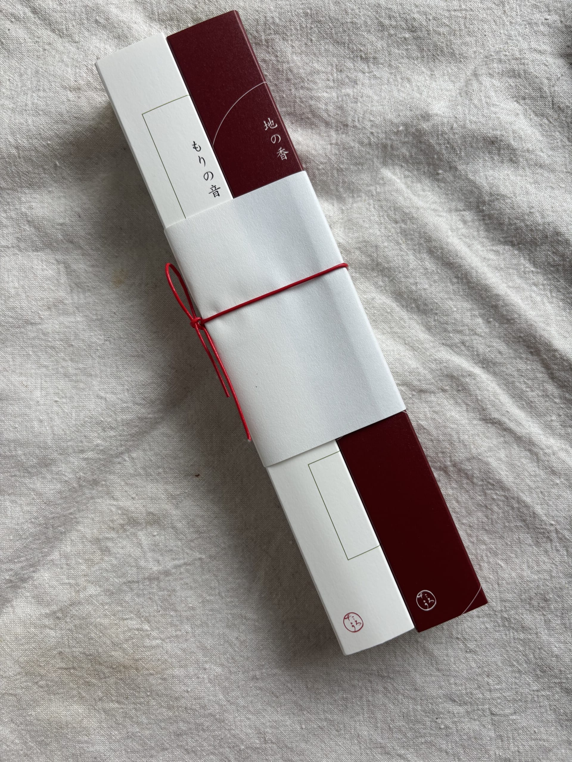 茶菓工房たろうの和菓子「地の香」と「もりの音」の2本セット