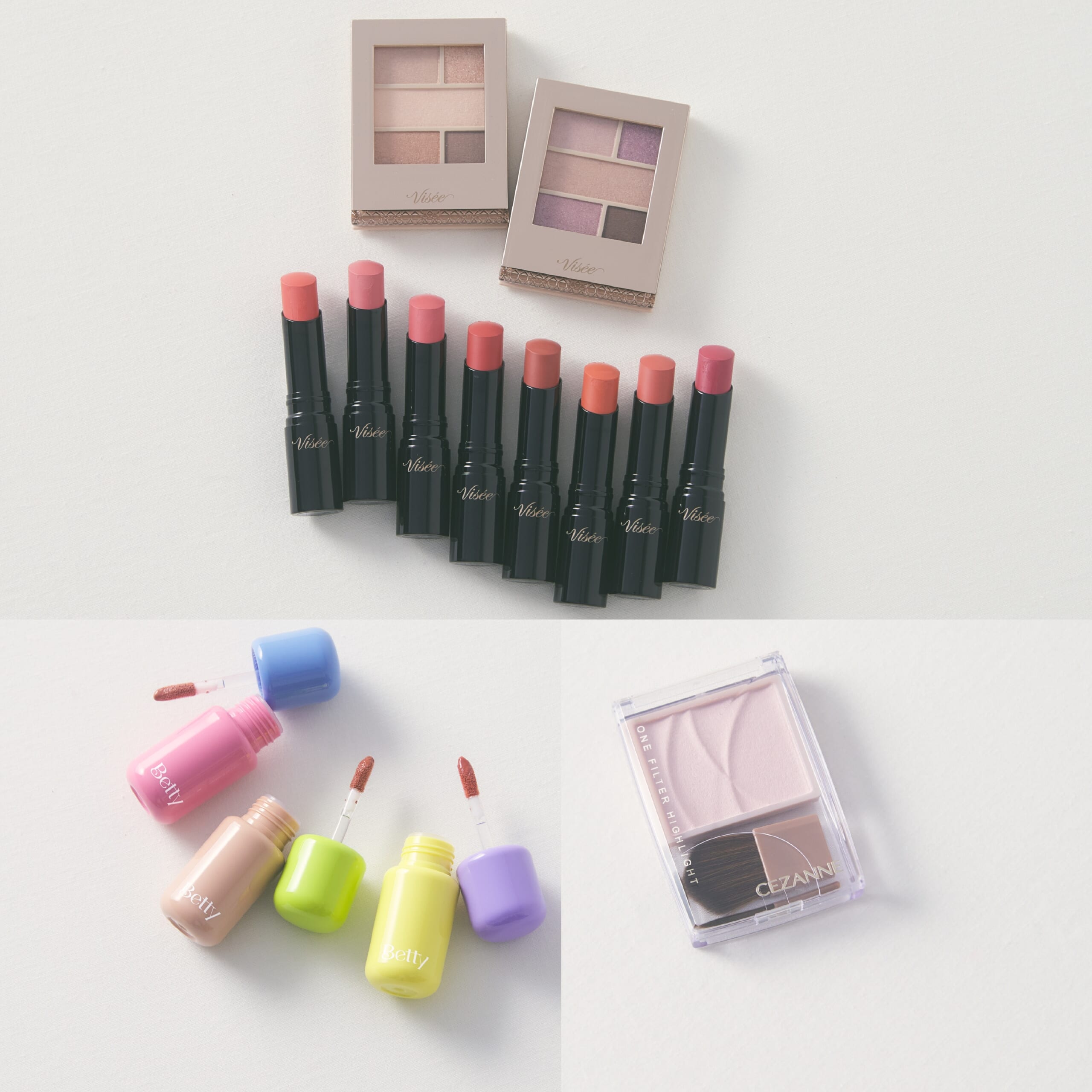 春の新作…ヴィセ、セザンヌ、Bettyを試してみた!