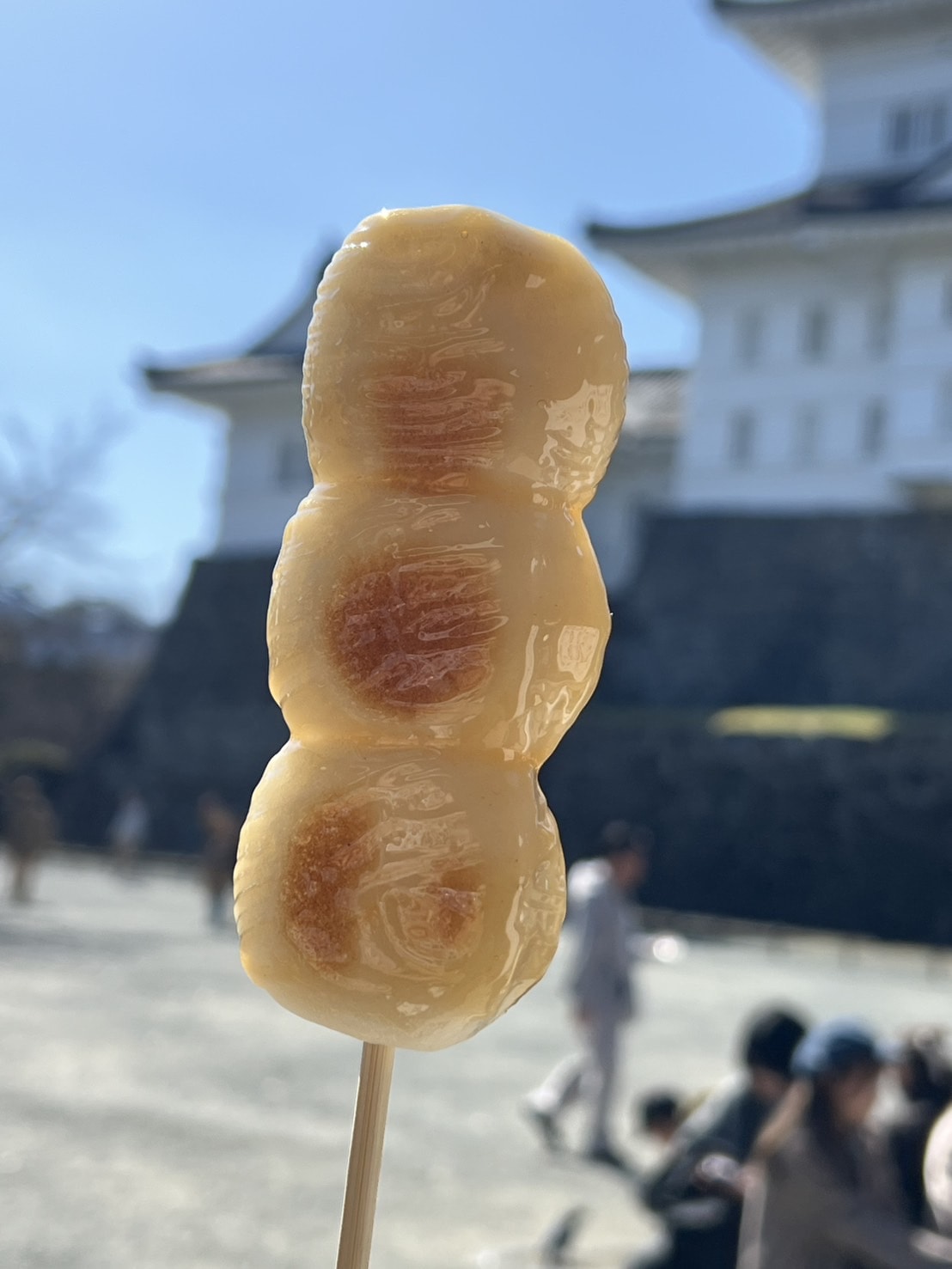 おだんごは、小田原城にて