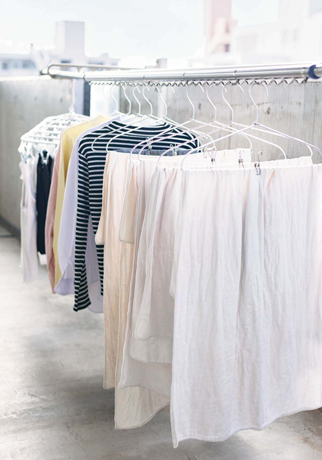 毎日使うバスタオルは乾燥しやすい薄手のガーゼタイプに