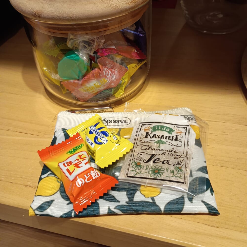 レスポ　レモン柄　ポーチ　付録