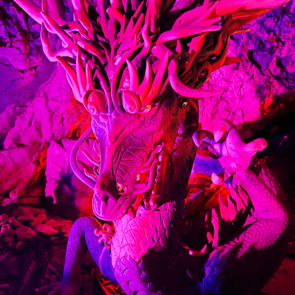 江の島岩屋　第二岩屋 龍神