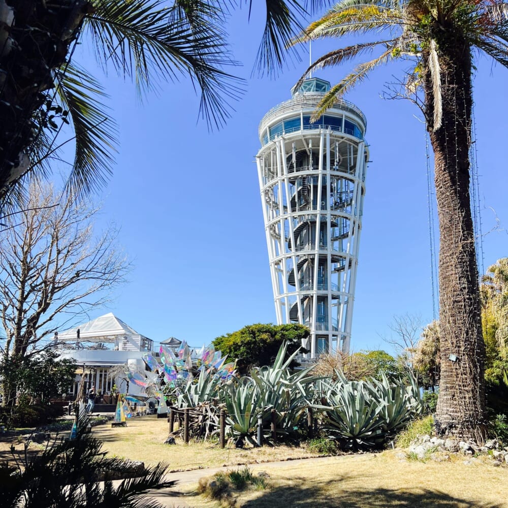 江の島　サムエル・コッキング苑　江の島シーキャンドル
