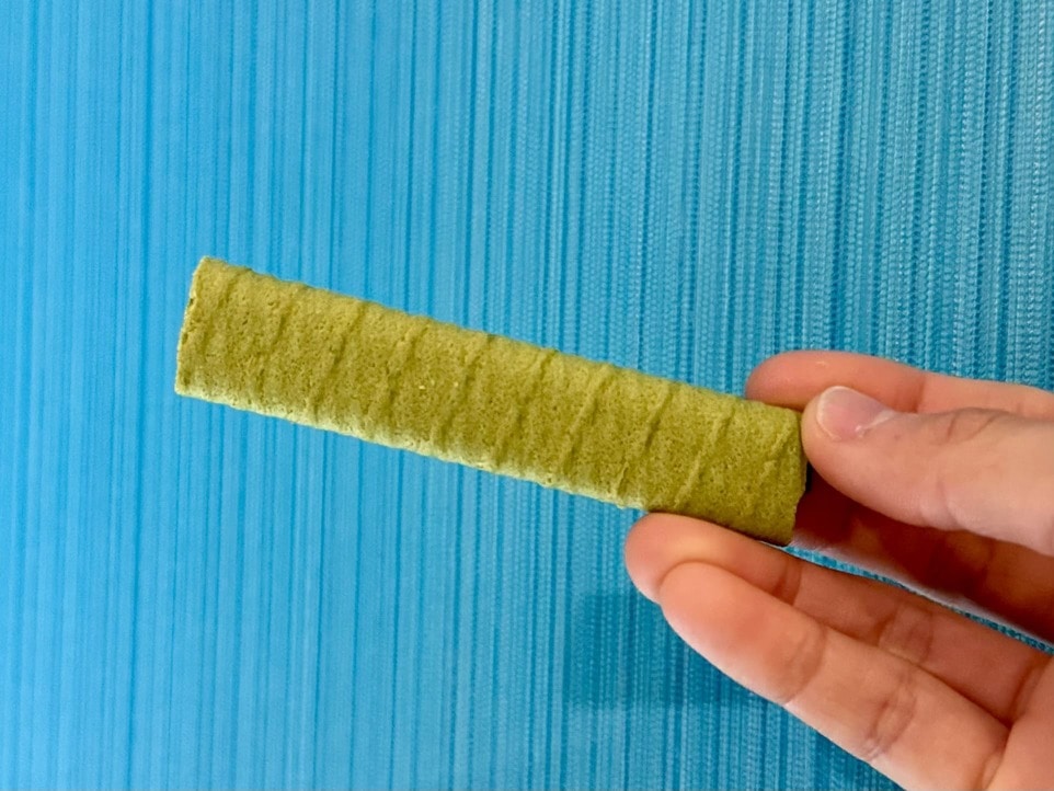 【京洋菓子司ジュヴァンセル】抹茶コルネッタ中身