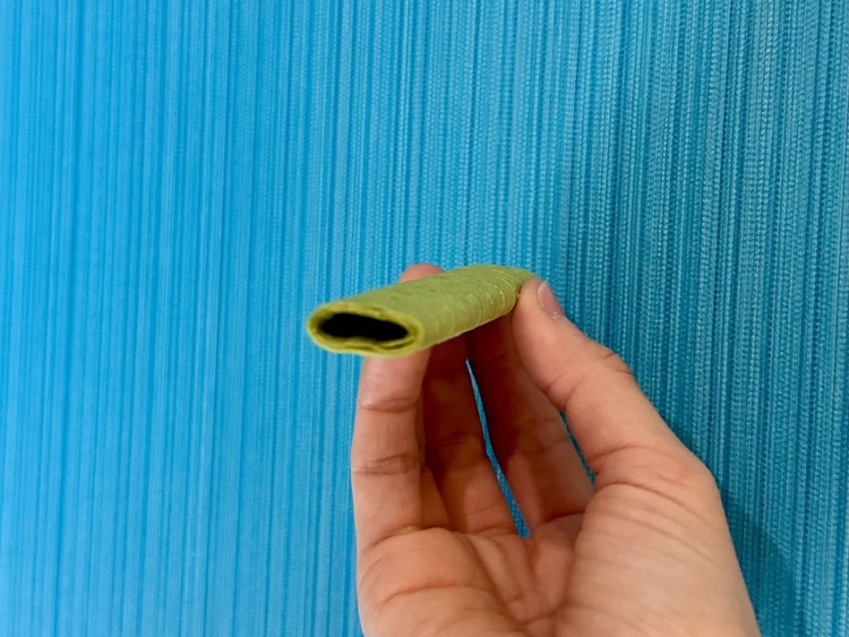 【京洋菓子司ジュヴァンセル】抹茶コルネッタ中身別角度