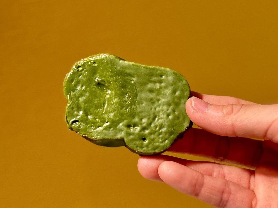 【京都宇治総本家辻利】京茶ラスク抹茶中身