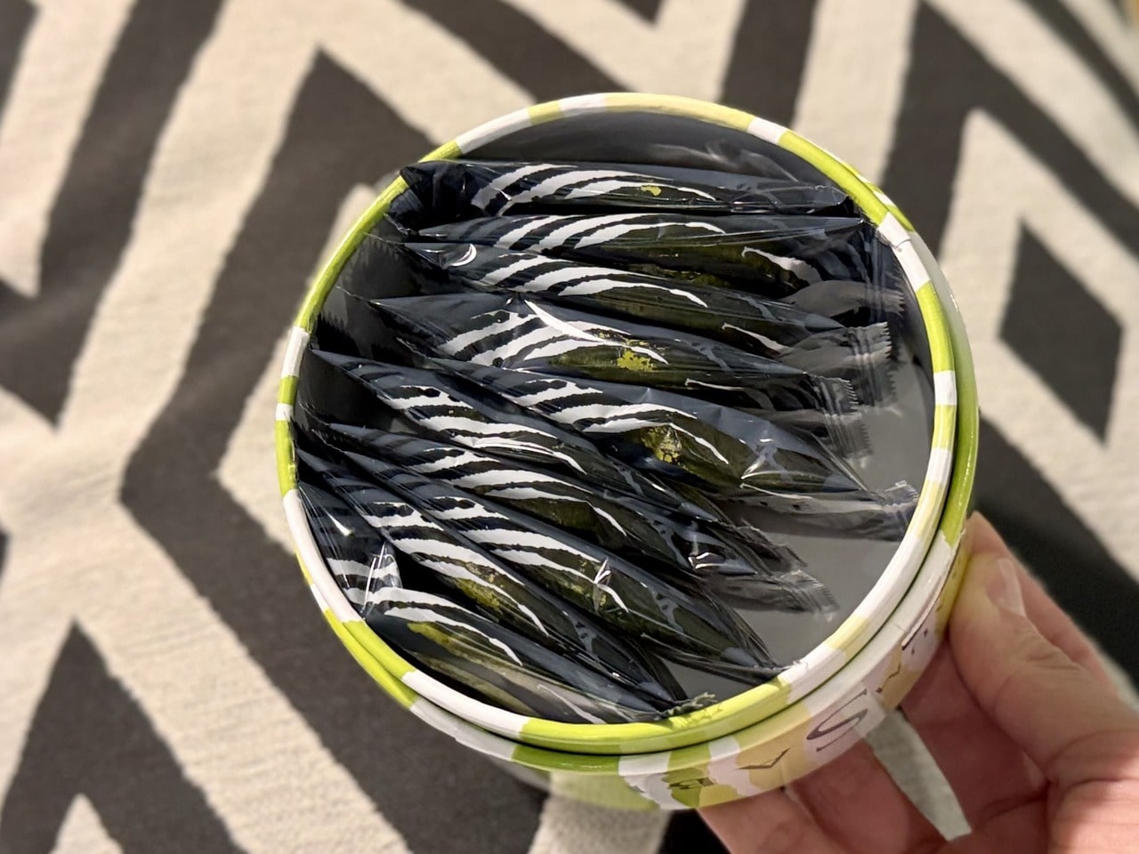 【美十】京ばあむサブレ 10枚入りパッケージ開けた状態