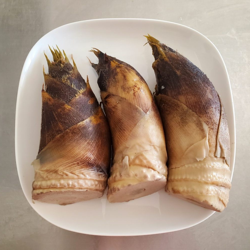 ナタリーさん　届いたたけのこ