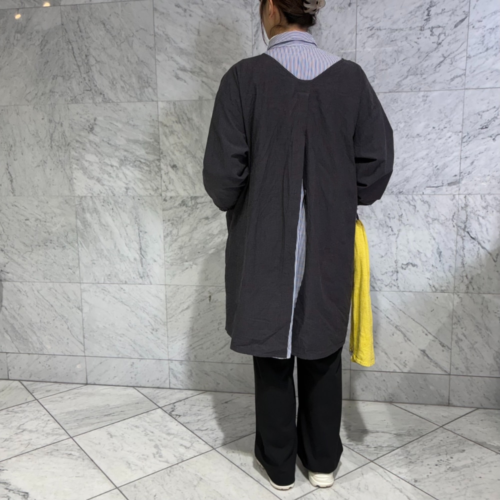 無印良品　着脱しやすい　割烹着