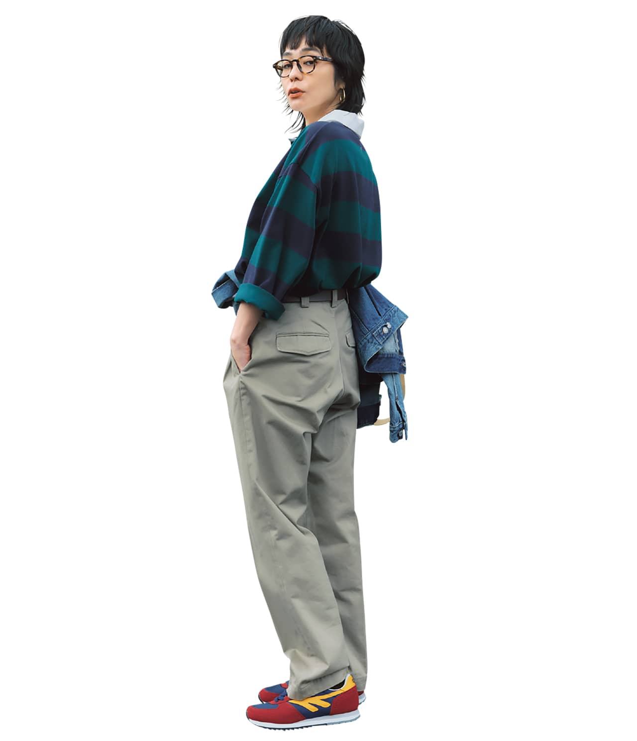 明日なに着る03172026 モデル/竹下玲奈