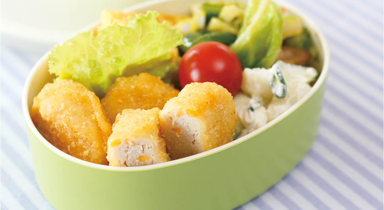 パルシステム／までっこ鶏チキンナゲット 盛り付けイメージ