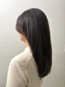 ヘアスタイルのサイド