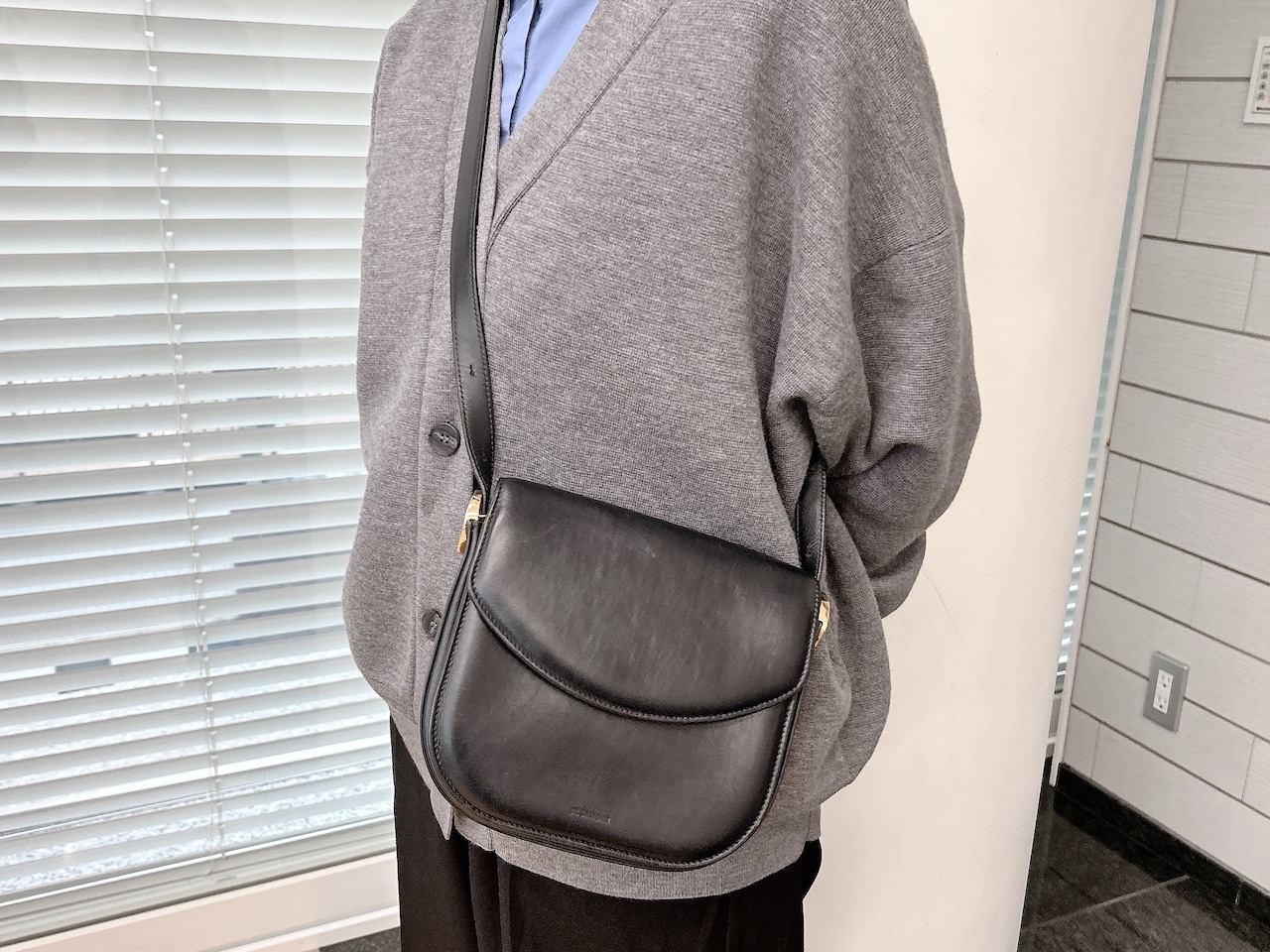 ジルサンダー　COINクロスボディを使ったコーデ