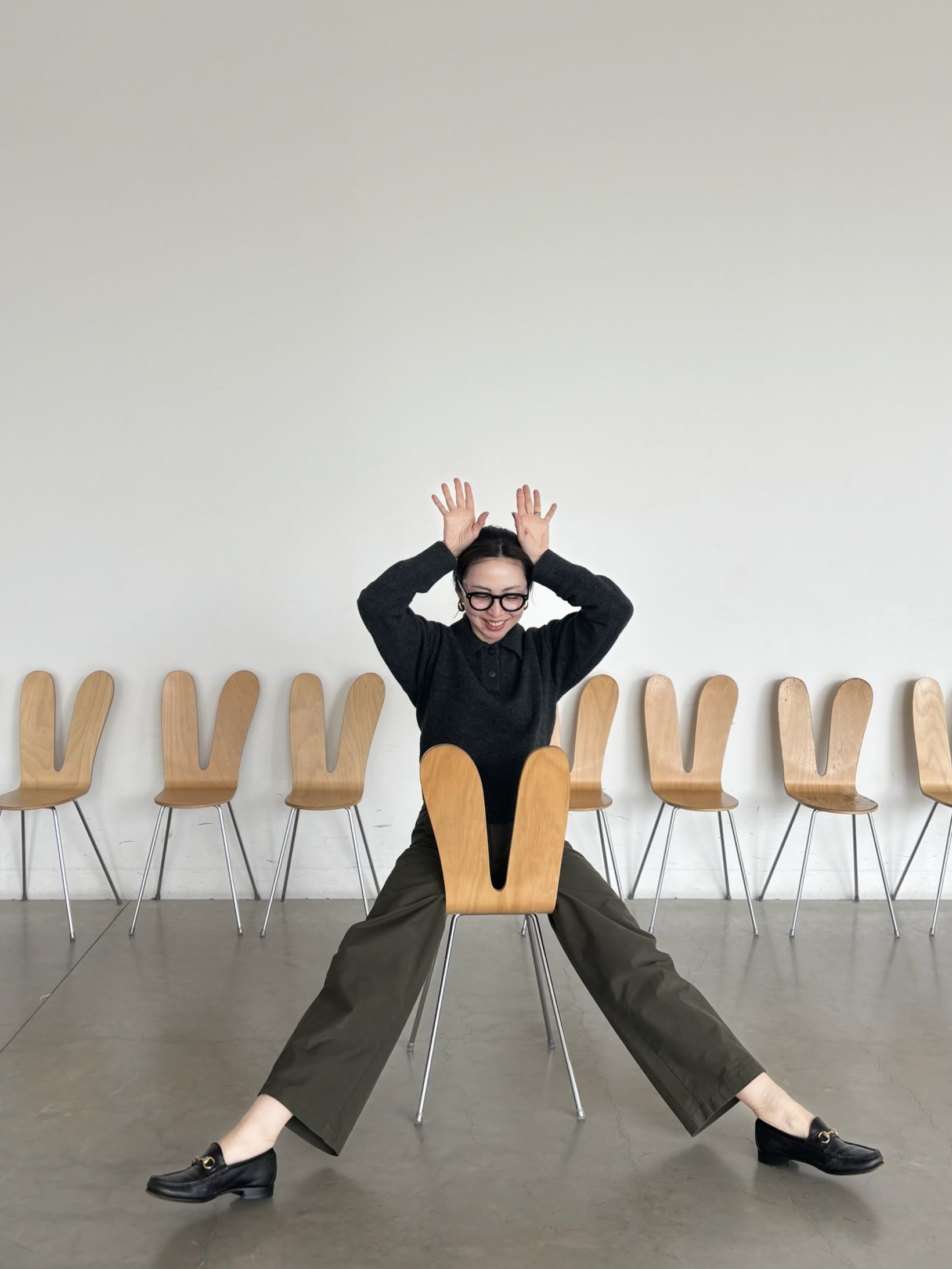 金沢21世紀美術館の椅子