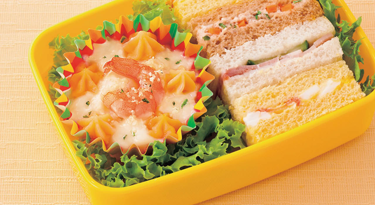 Umios／えびとチーズのグラタン 盛り付けイメージ