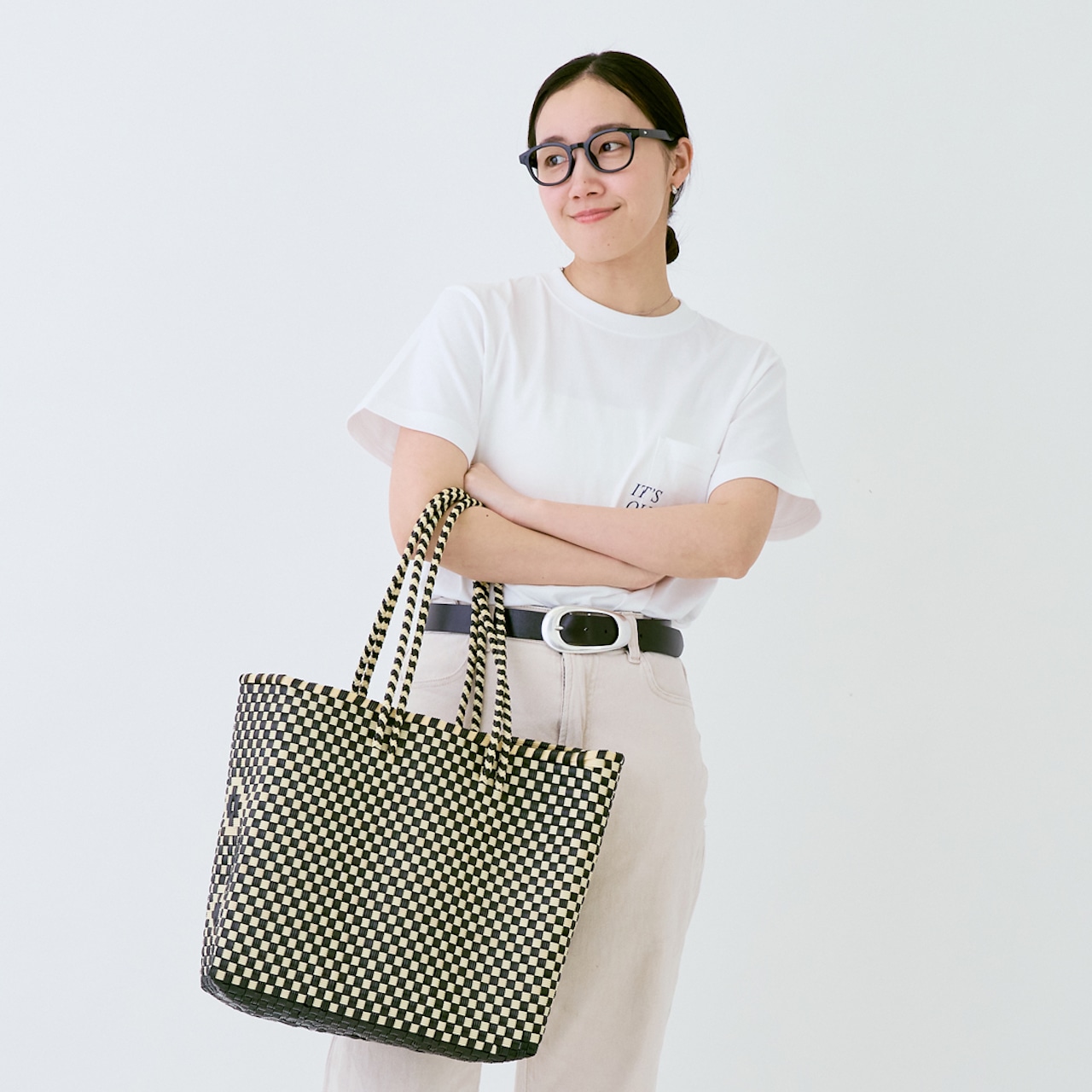 レトラのメルカドバッグ CHECKER