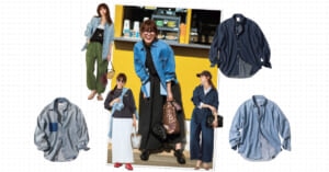 アレンジ自在【デニムシャツ5選】羽織ってよし、着てよし、巻いてよし！活用コーデをチェック