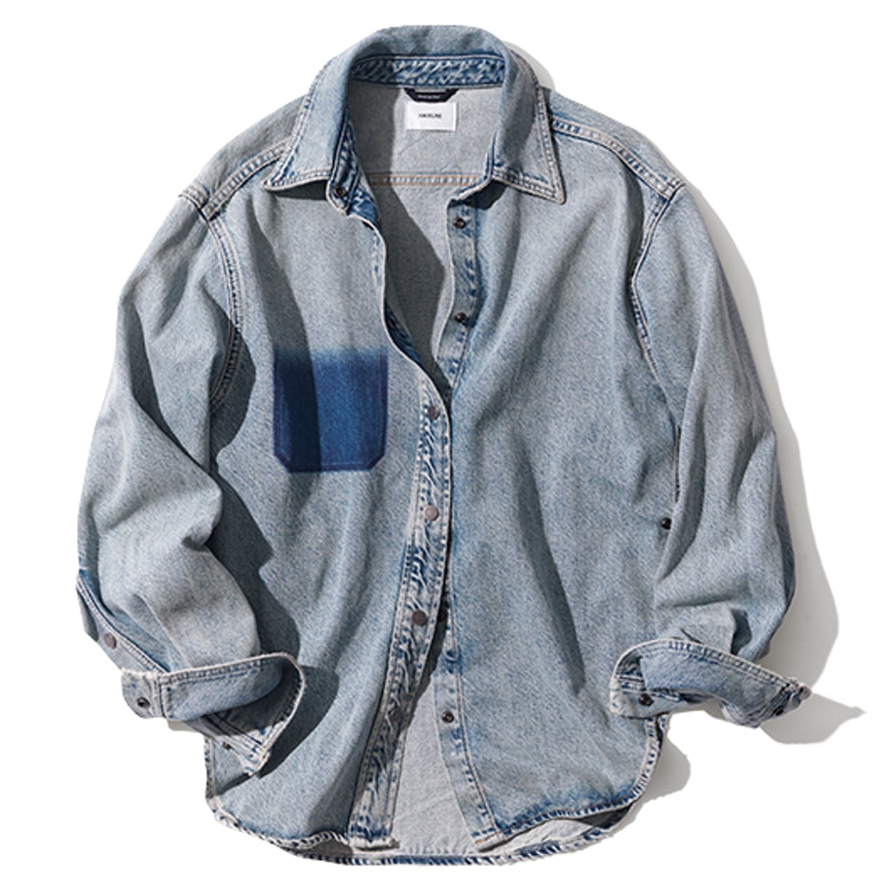 【HAIKURE(ハイクル)】のデニムシャツ ¥75900