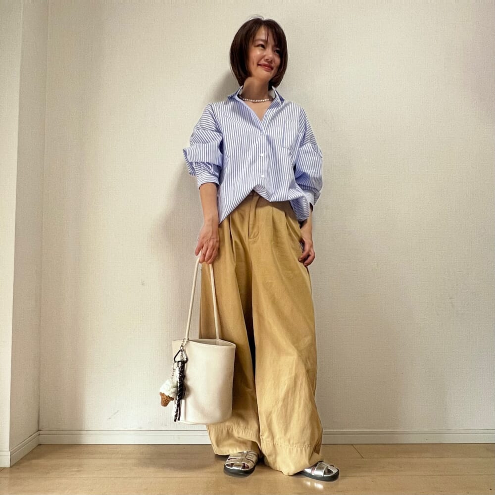 LEE5月号　100人隊　レポ　ファッション　コーデ