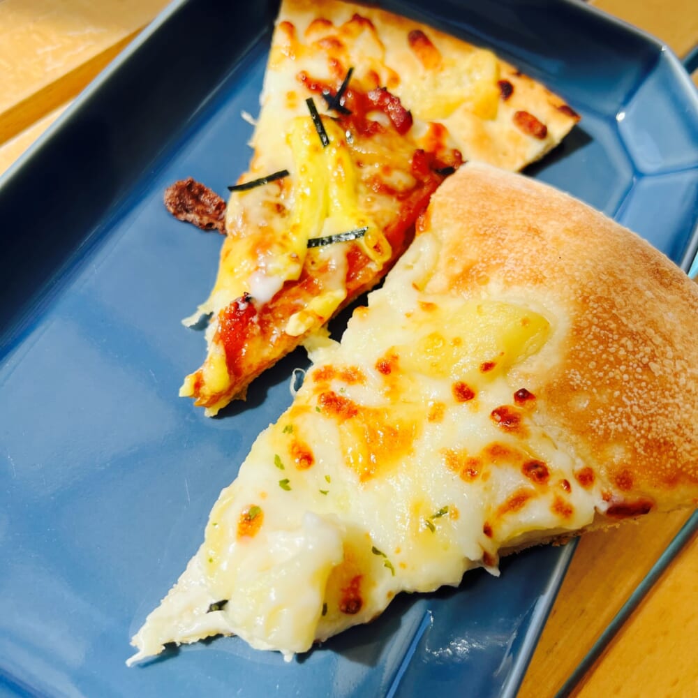 ピザハット　直火焼 テリマヨチキン　クリスピー (サクサク薄生地)　ミルキーグラタンピザ　ハンドトス (スタンダード)
