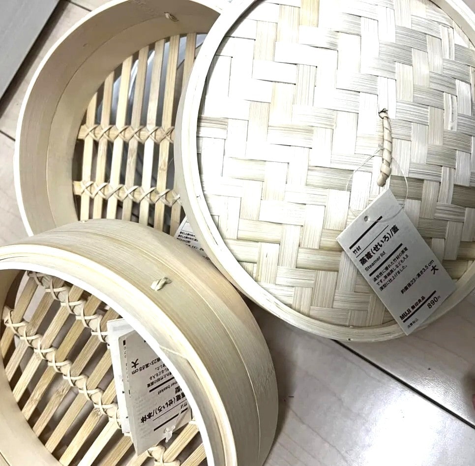 LEE100人隊が購入した無印良品の蒸篭