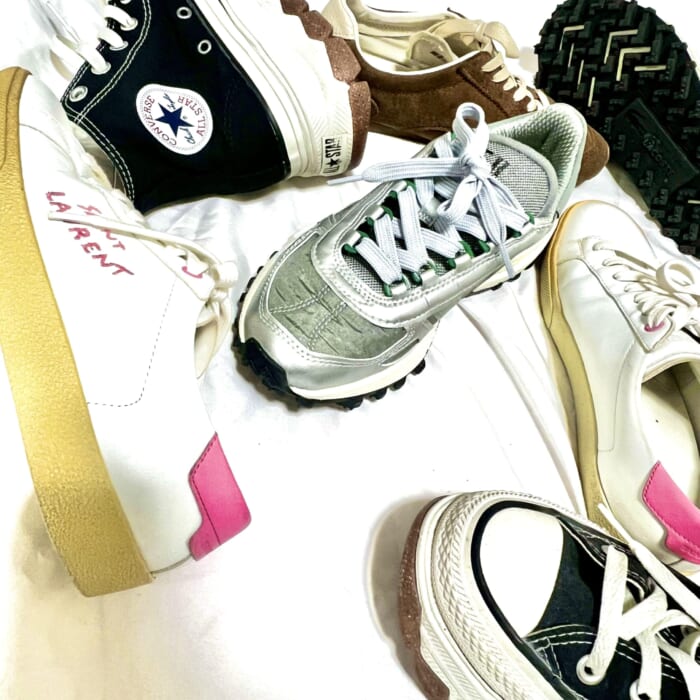 ファッション スニーカー 春服