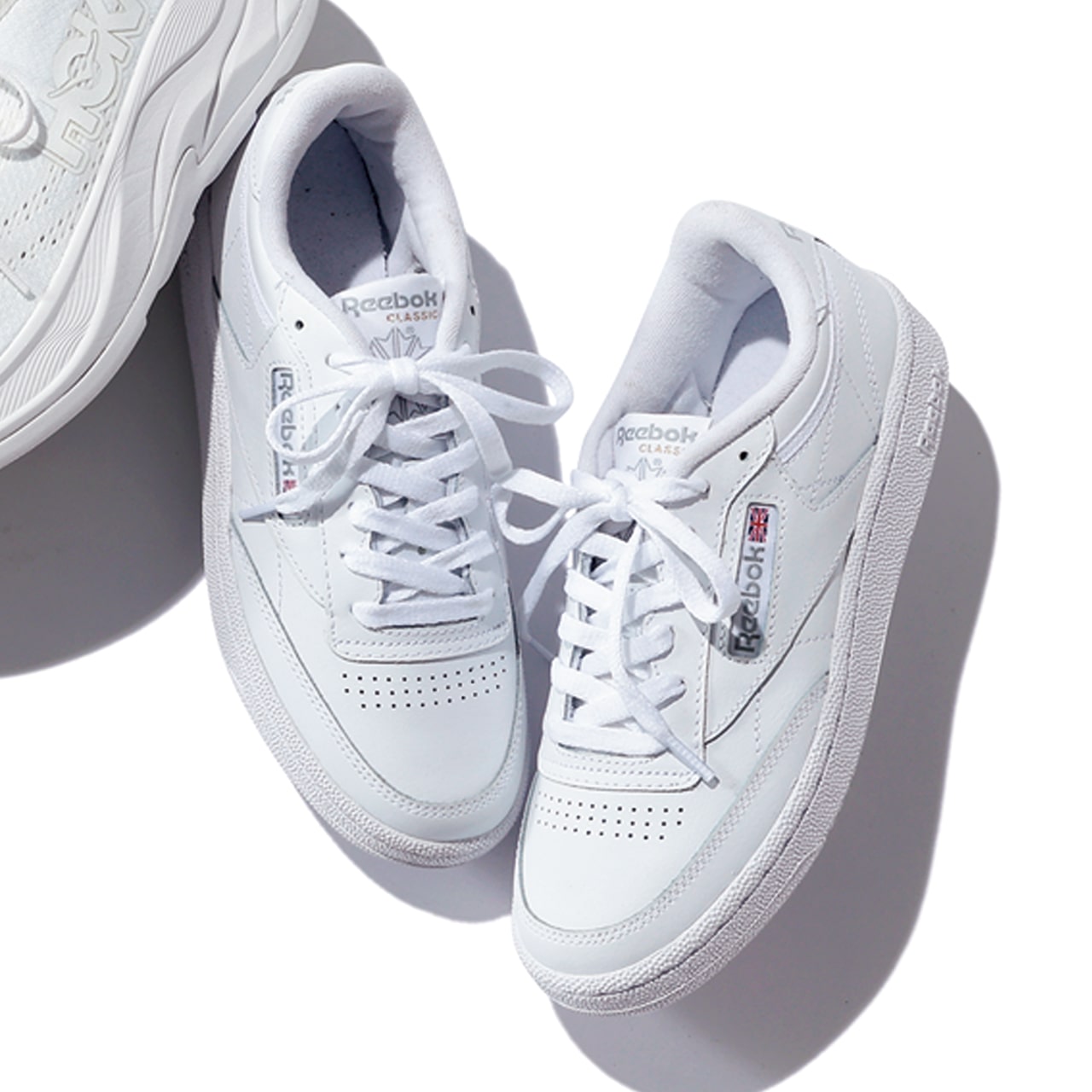 【Reebok(リーボック)】「CLUB C 85」スニーカー ¥13200