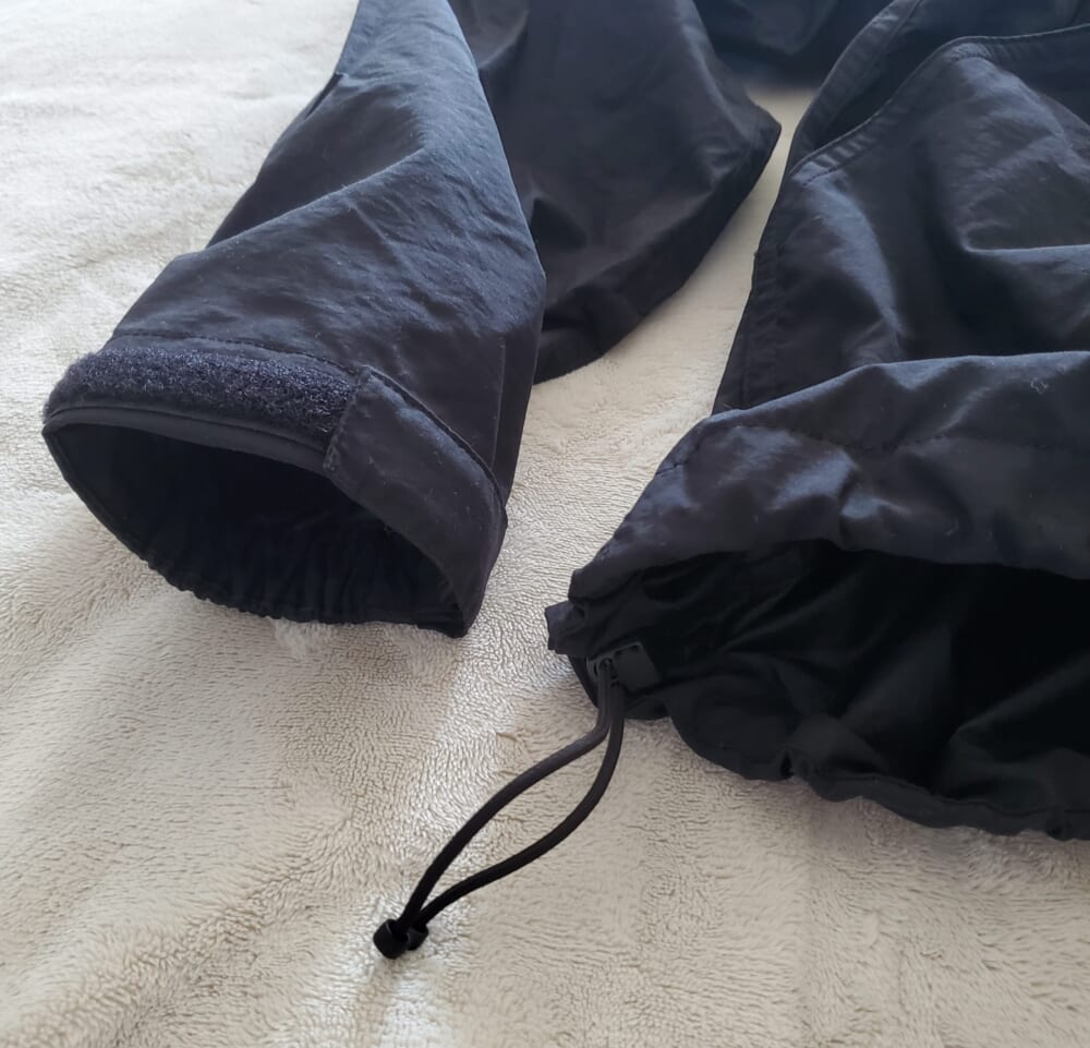 【裾・袖ディテール】THE NORTH FACEのアノラック