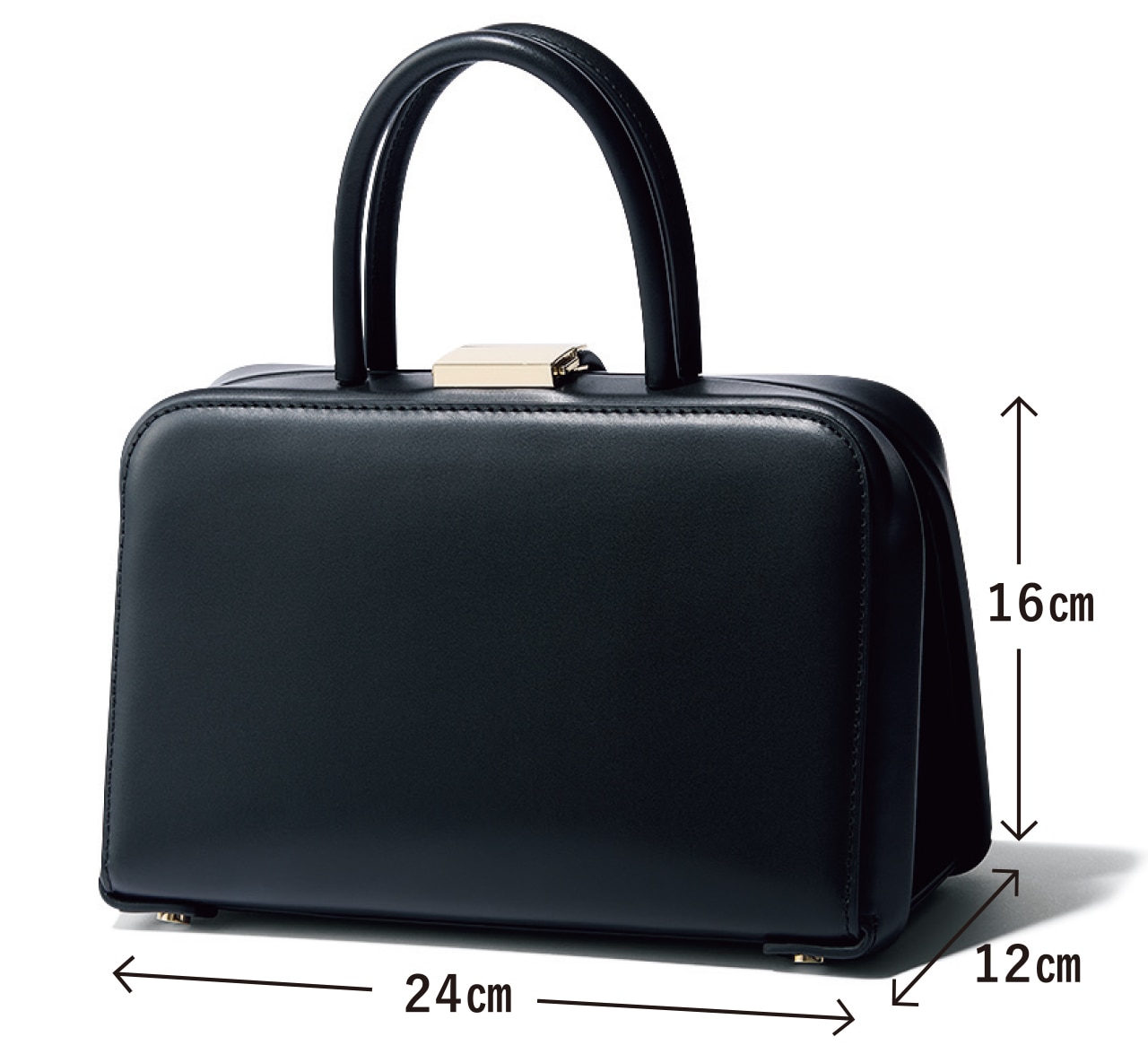 PUNTI.［プンティ］の小さい黒バッグ　￥44000