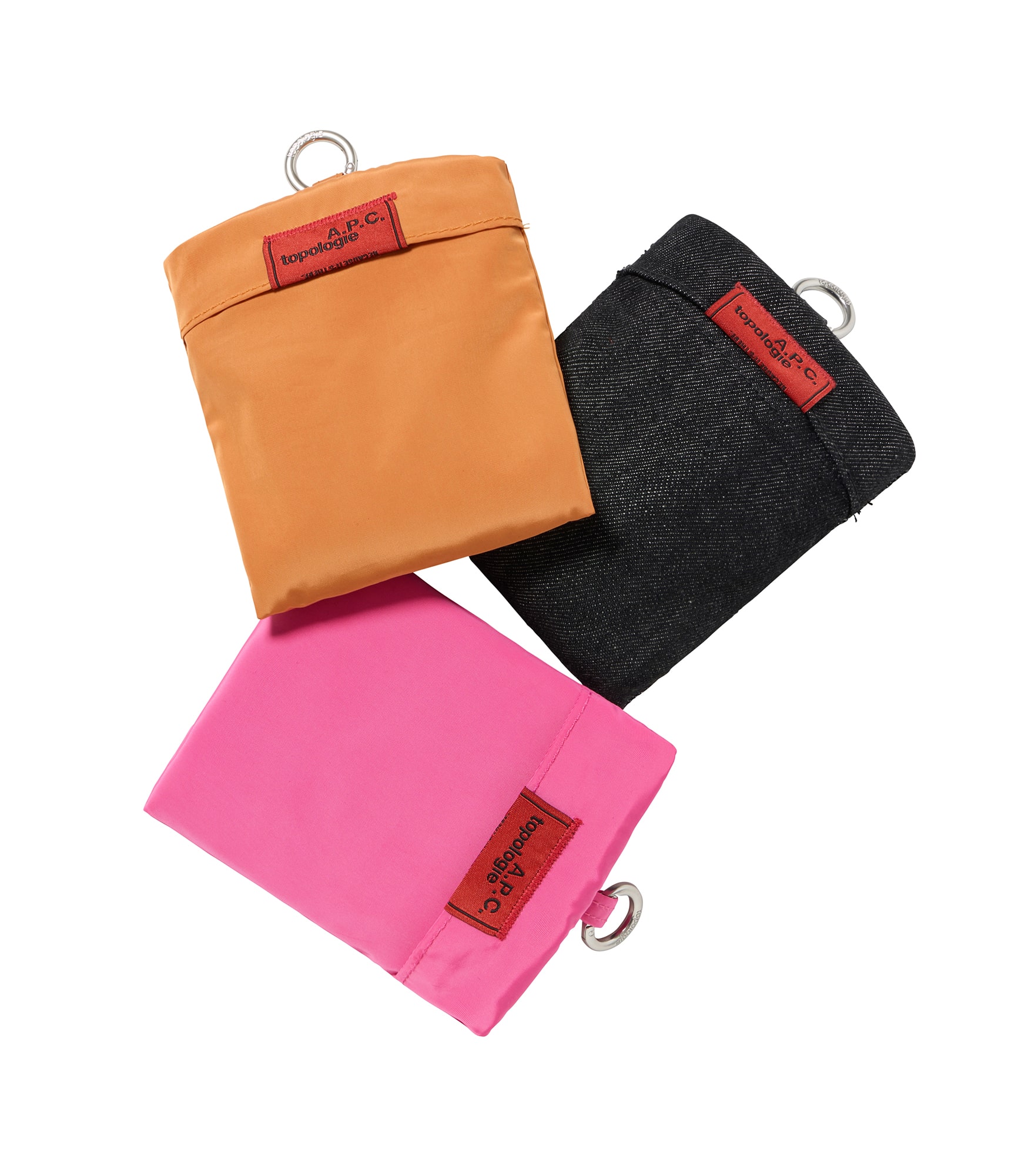 MINI KONBINI A.P.C. TOPOLOGIE　折り畳んだところ　3色集合