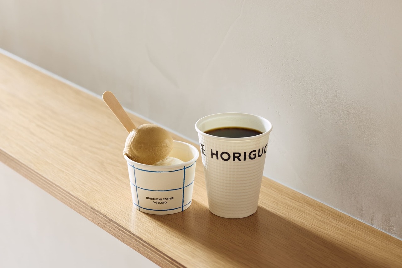 堀口珈琲「ペアリングセット」（おすすめコーヒーとジェラートのセット）￥1150