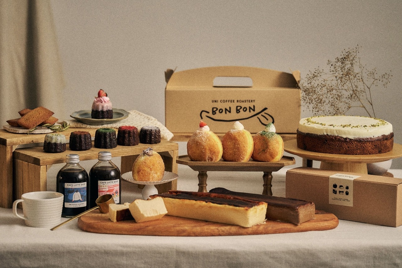 「UNI COFFEE ROASTERY BON BON」メニュー