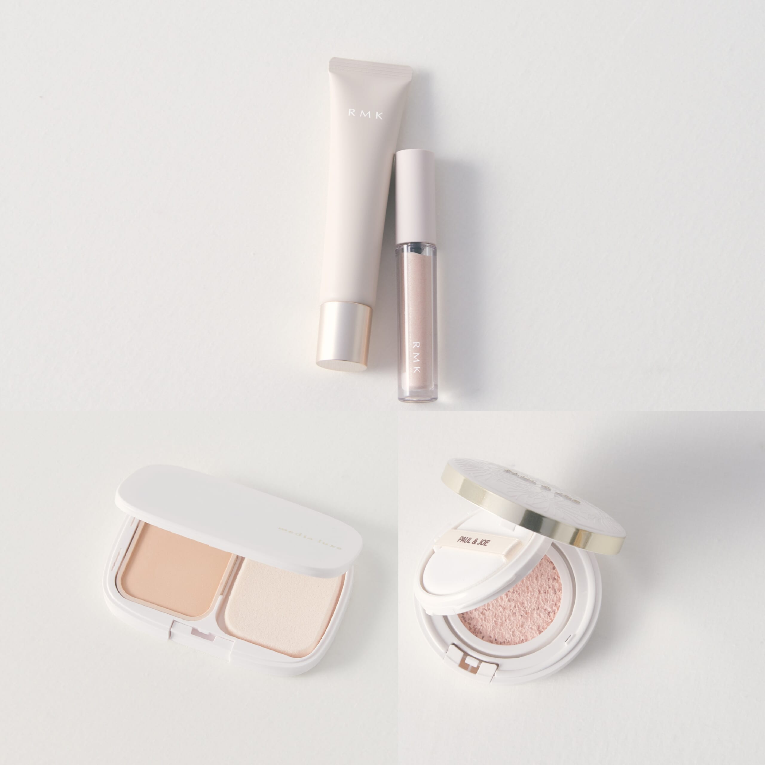RMK、ポール & ジョー、メディア リュクスのファンデーション