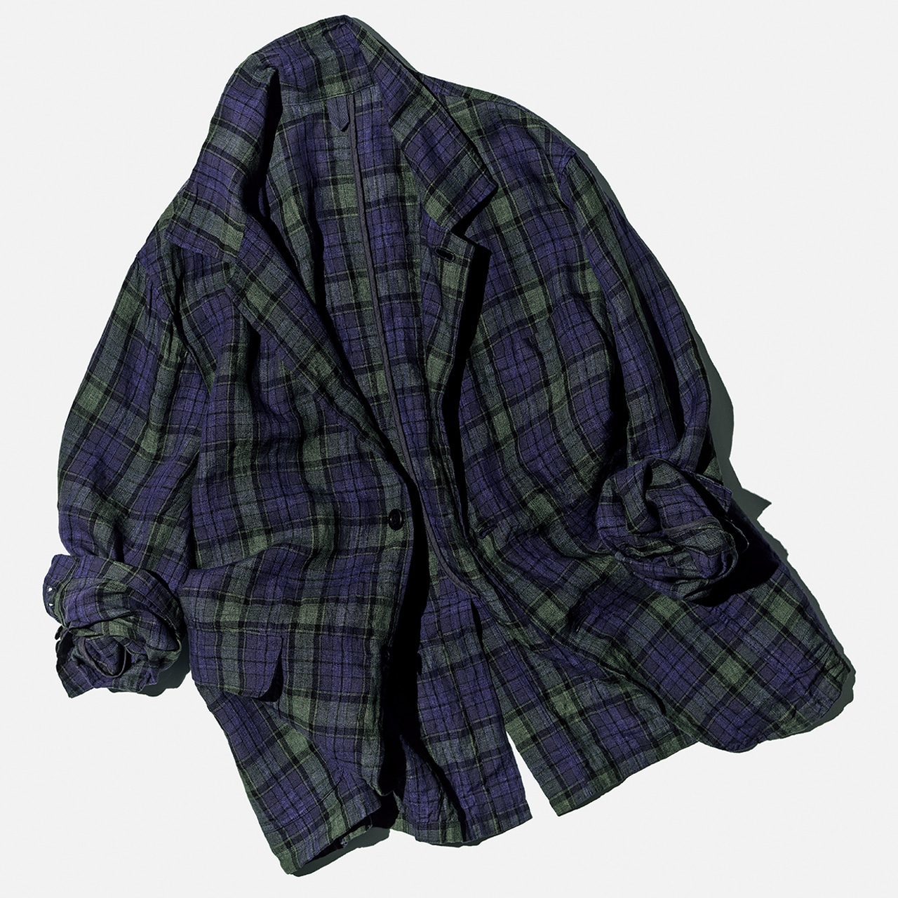 【ts(s)（ティーエスエス）】［チェック柄のシャツジャケット］￥90200