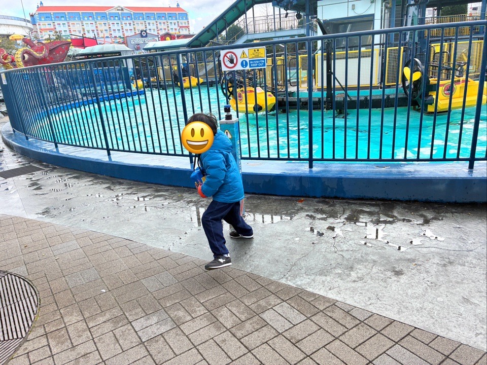 レゴランドの水を使ったアトラクション